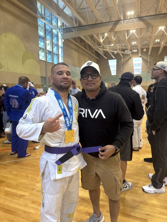 Purple belt · May 9, 2026 · Promoted by Rivaldo Junior