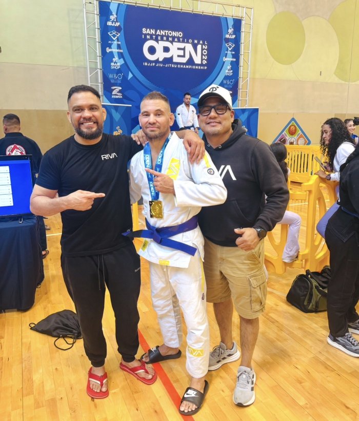 Purple belt · May 9, 2026 · Promoted by Rivaldo Junior