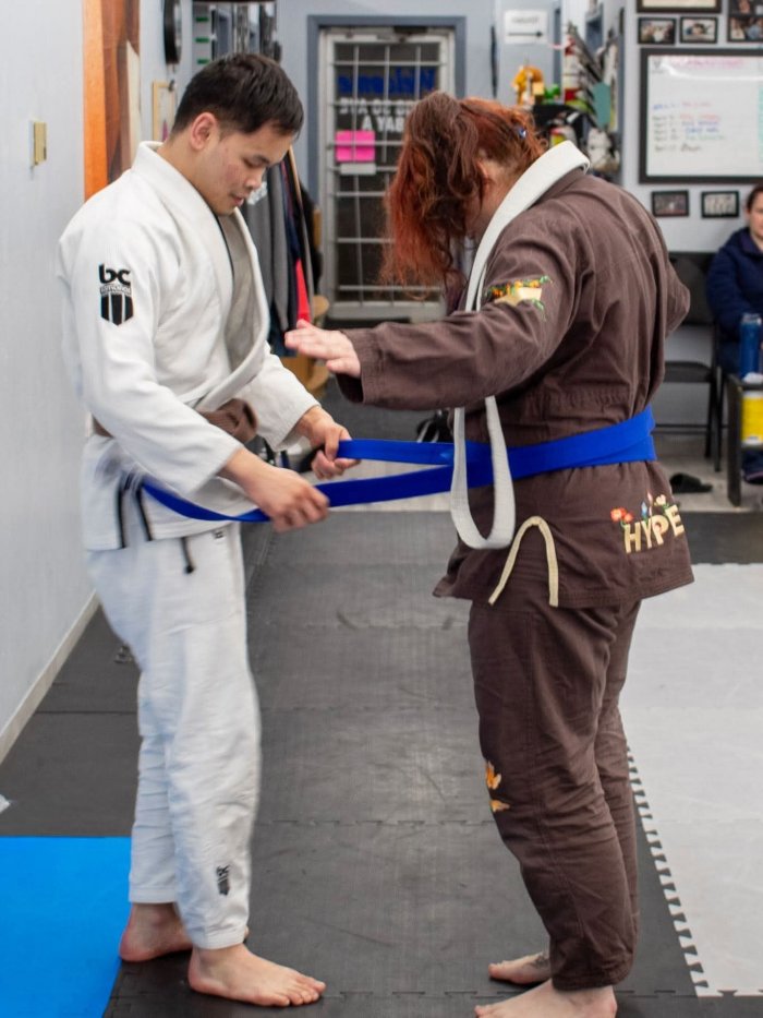 Blue belt · March 23, 2026 · Promoted by Alvin Lam