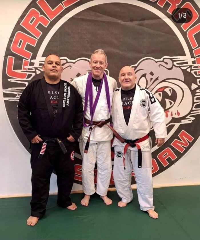 Brown belt · October 5, 2025 · Promoted by Carlson Gracie jr.