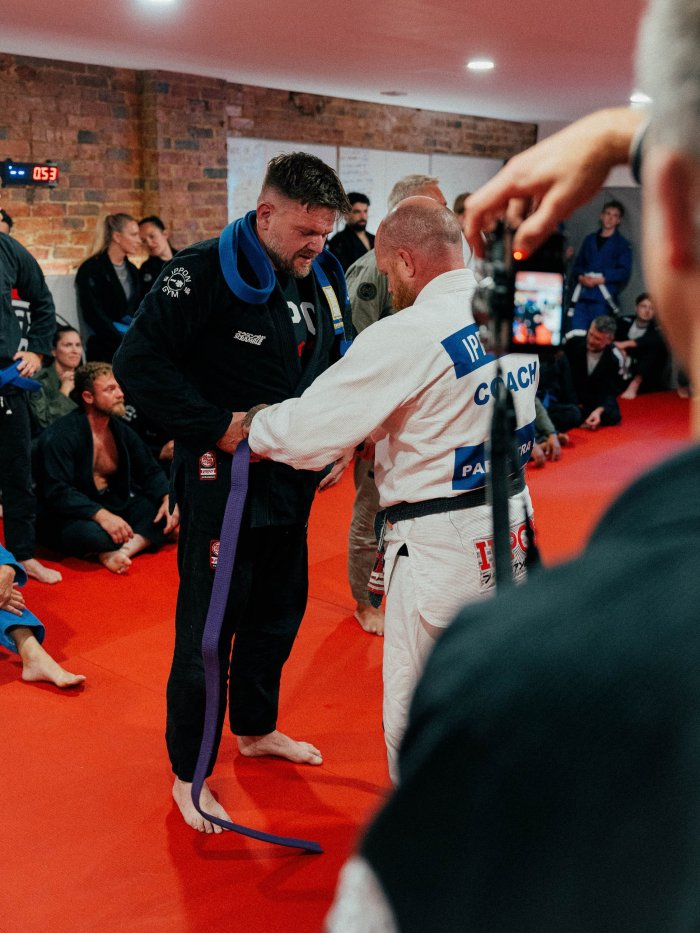 Purple belt · July 2, 2026 · Promoted by Jeff Lawson