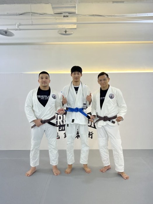 Blue belt · August 11, 2026 · Promoted by Nicholas Lok