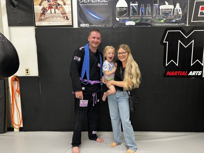 Purple belt · August 12, 2026 · Promoted by Michael Karam