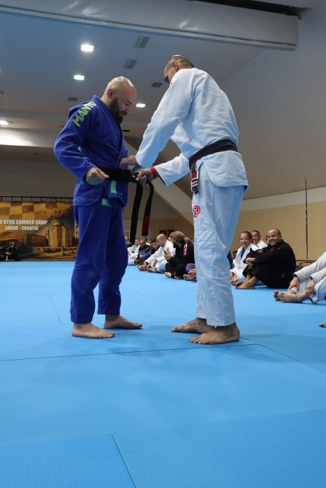 Black belt · August 8, 2026 · Promoted by Damir Salina