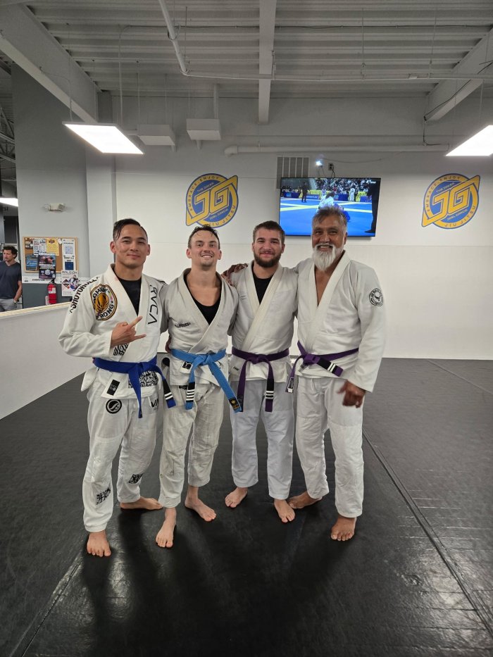 Purple belt · September 30, 2022 · Promoted by Joel Garcia
