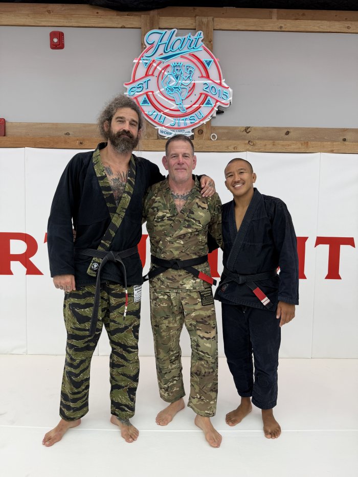 Black belt · August 16, 2026 · Promoted by Dan Hart