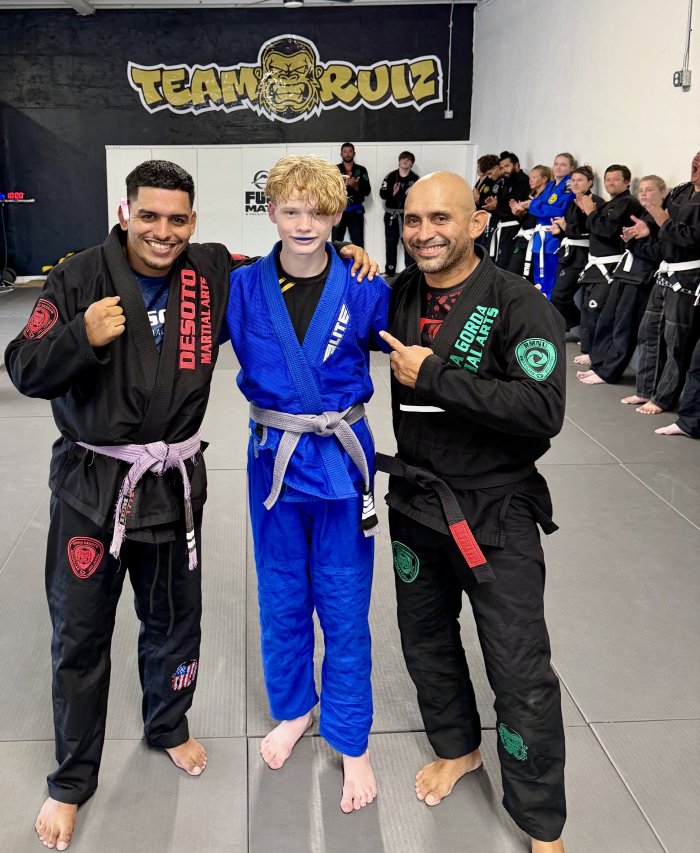 Gray belt · December 19, 2024 · Promoted by Tony Ruiz