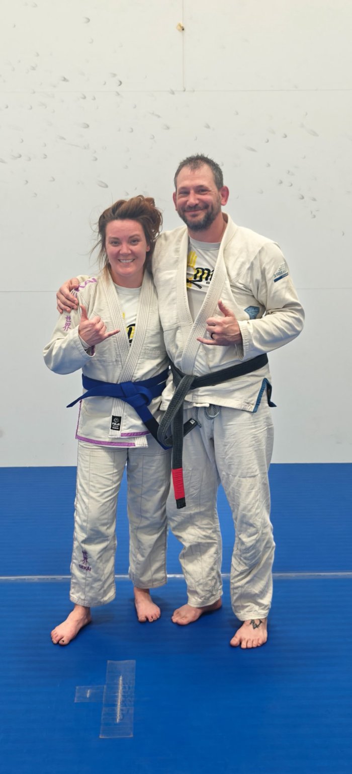 Blue belt · December 22, 2025 · Promoted by Eric Farmer