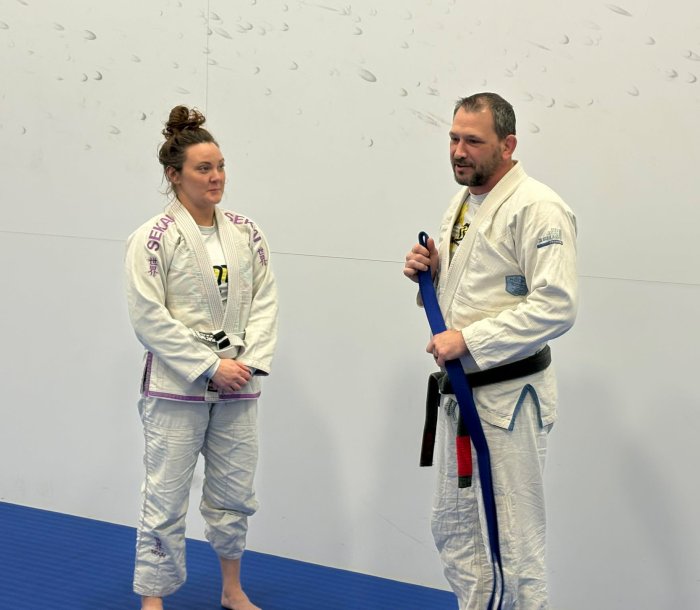Blue belt · December 22, 2025 · Promoted by Eric Farmer
