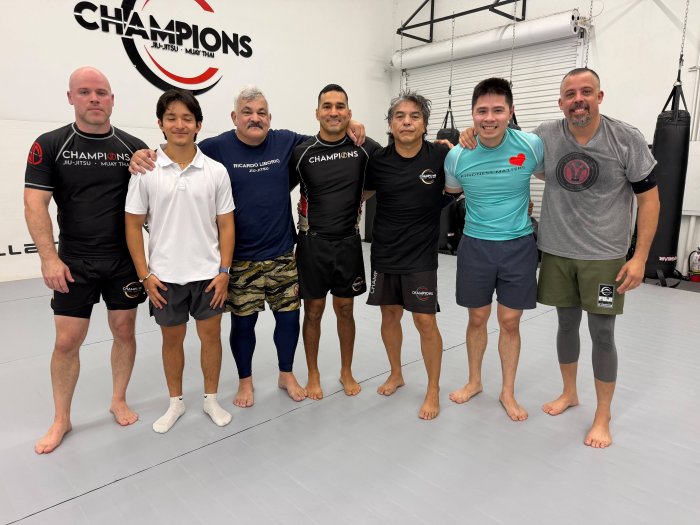 With current team: Jayson Patino & Ricardo Liborio