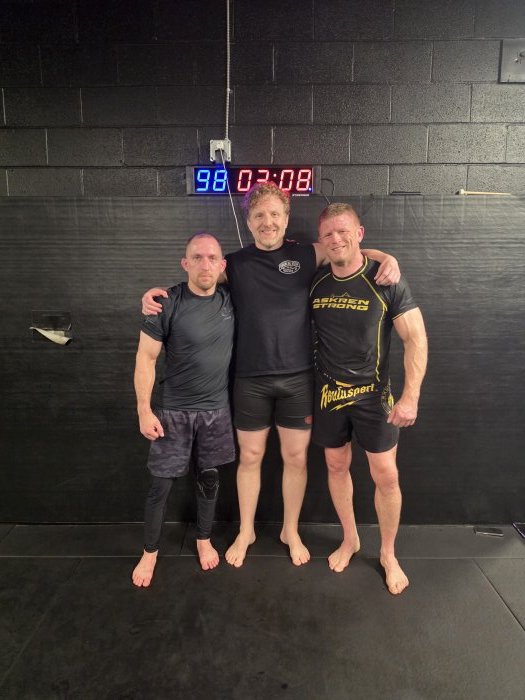 Dropping in at Standard Jiu-Jitsu in Rockville, MD.