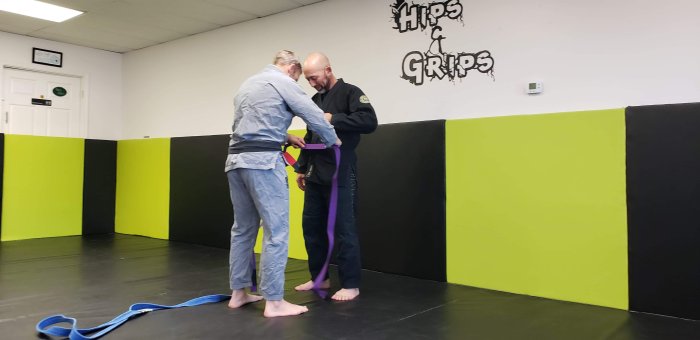 Purple belt · October 5, 2019 · Promoted by Toby Clary