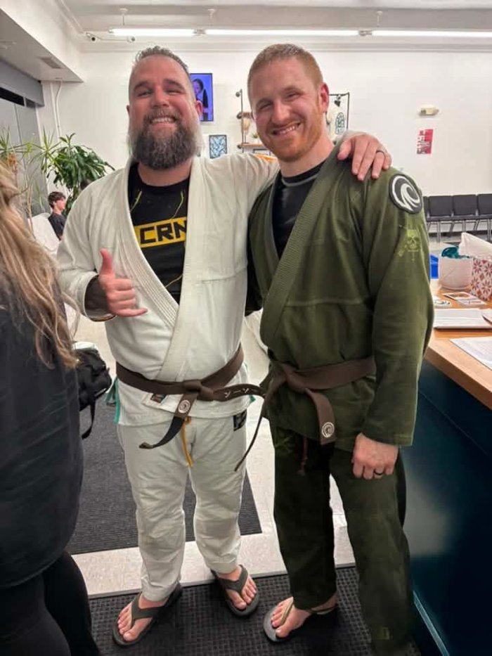 Brown belt · August 18, 2026 · Promoted by Perry Wirth