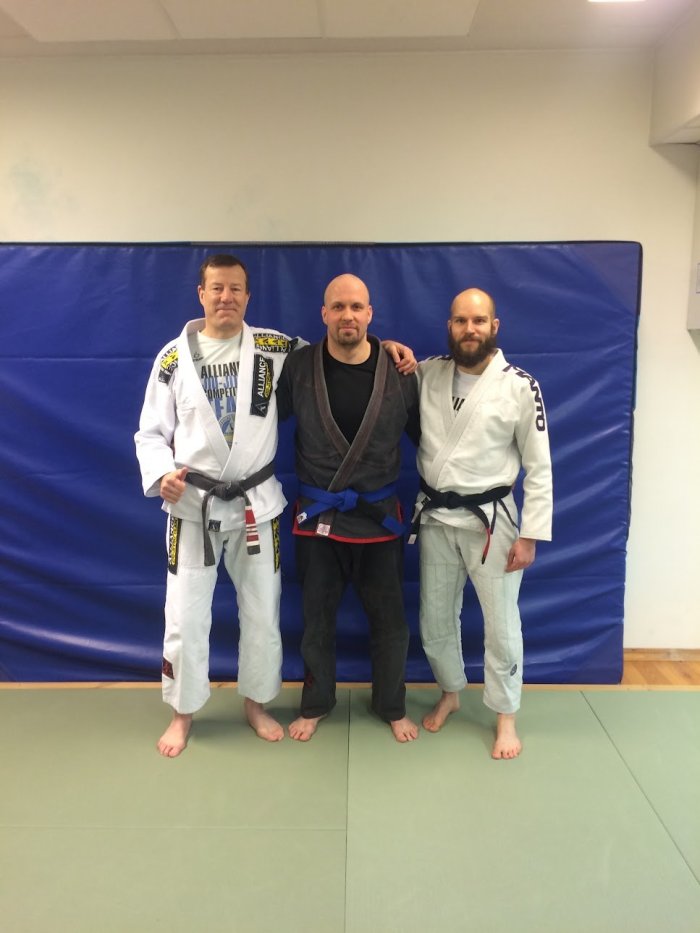 Blue belt · February 5, 2017 · Promoted by Markku Juntunen