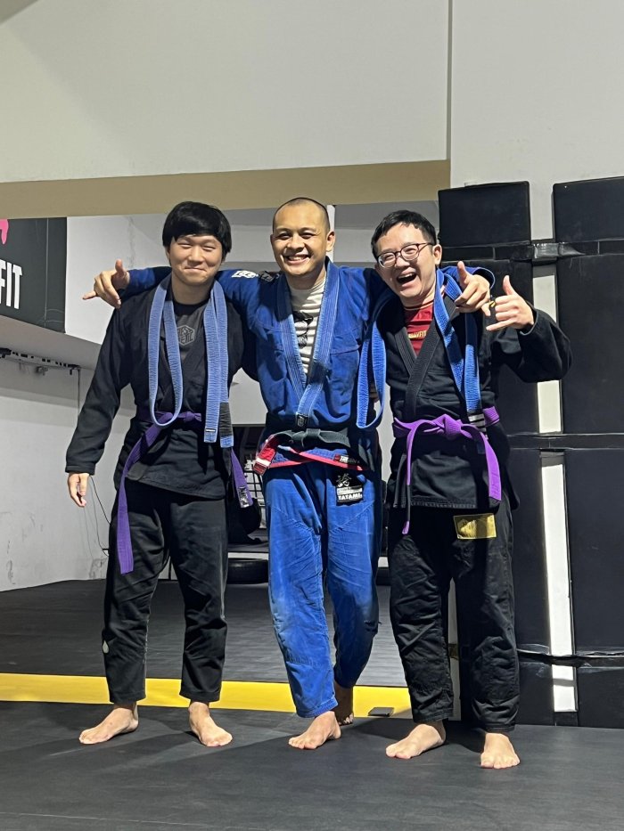 Purple belt · August 27, 2026 · Promoted by Abang Dzulqarnaen