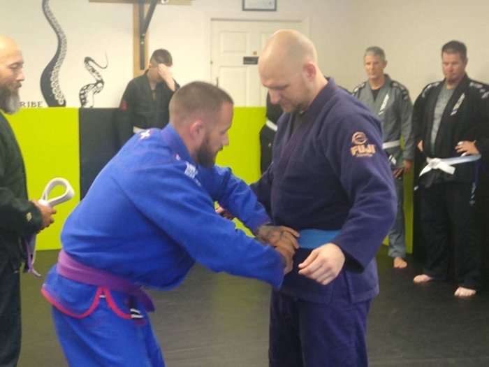 Blue belt · June 9, 2020 · Promoted by Jeremy Calhoun