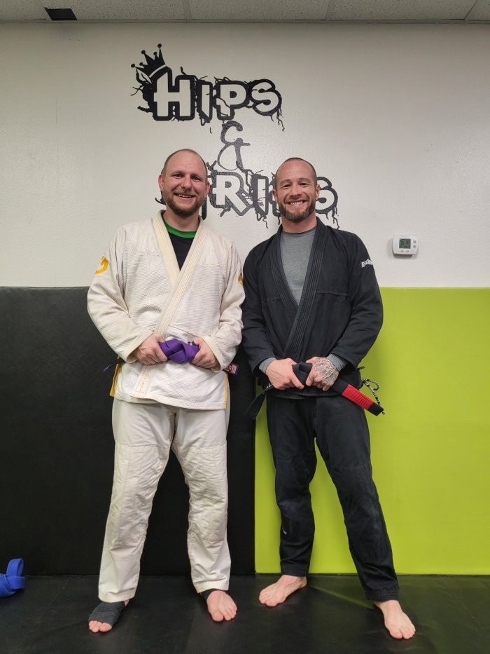 Purple belt · March 3, 2022 · Promoted by Jeremy Calhoun