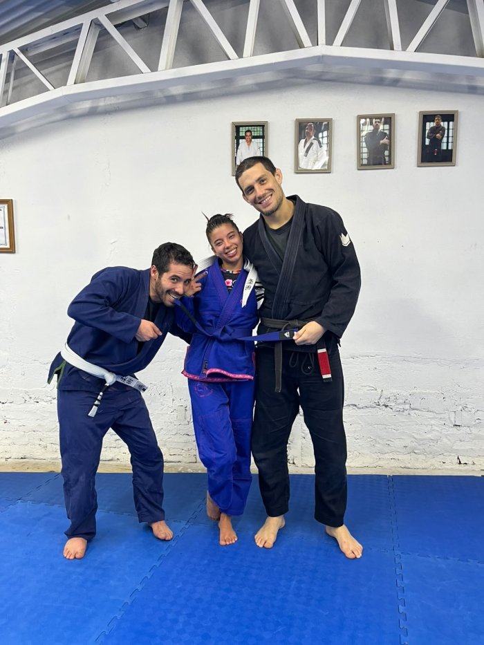 Blue belt · August 26, 2026 · Promoted by Joaquin Covarrubias
