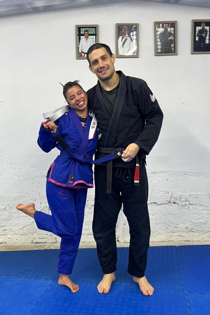Blue belt · August 26, 2026 · Promoted by Joaquin Covarrubias