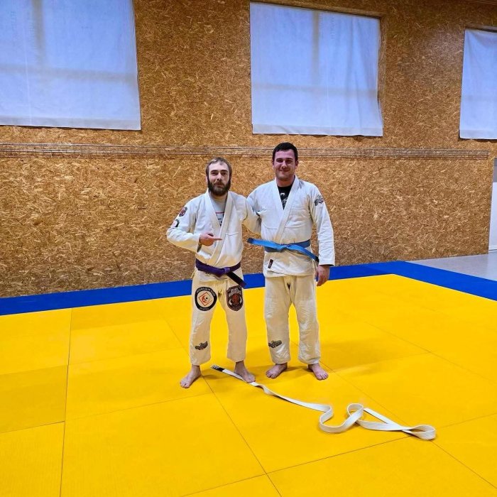 Blue belt · May 5, 2024 · Promoted by Djóni Strømsten