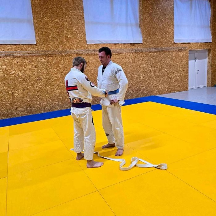 Blue belt · May 5, 2024 · Promoted by Djóni Strømsten