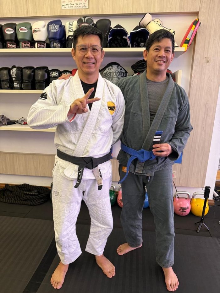 Blue belt · December 7, 2023 · Promoted by Kwokyin Choo