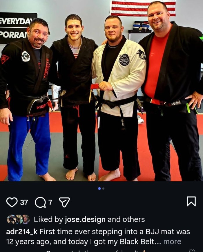 Black belt · July 31, 2021 · Promoted by Ranieri Paiva