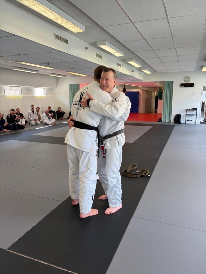 Black belt · September 5, 2026 · Promoted by Markku Juntunen
