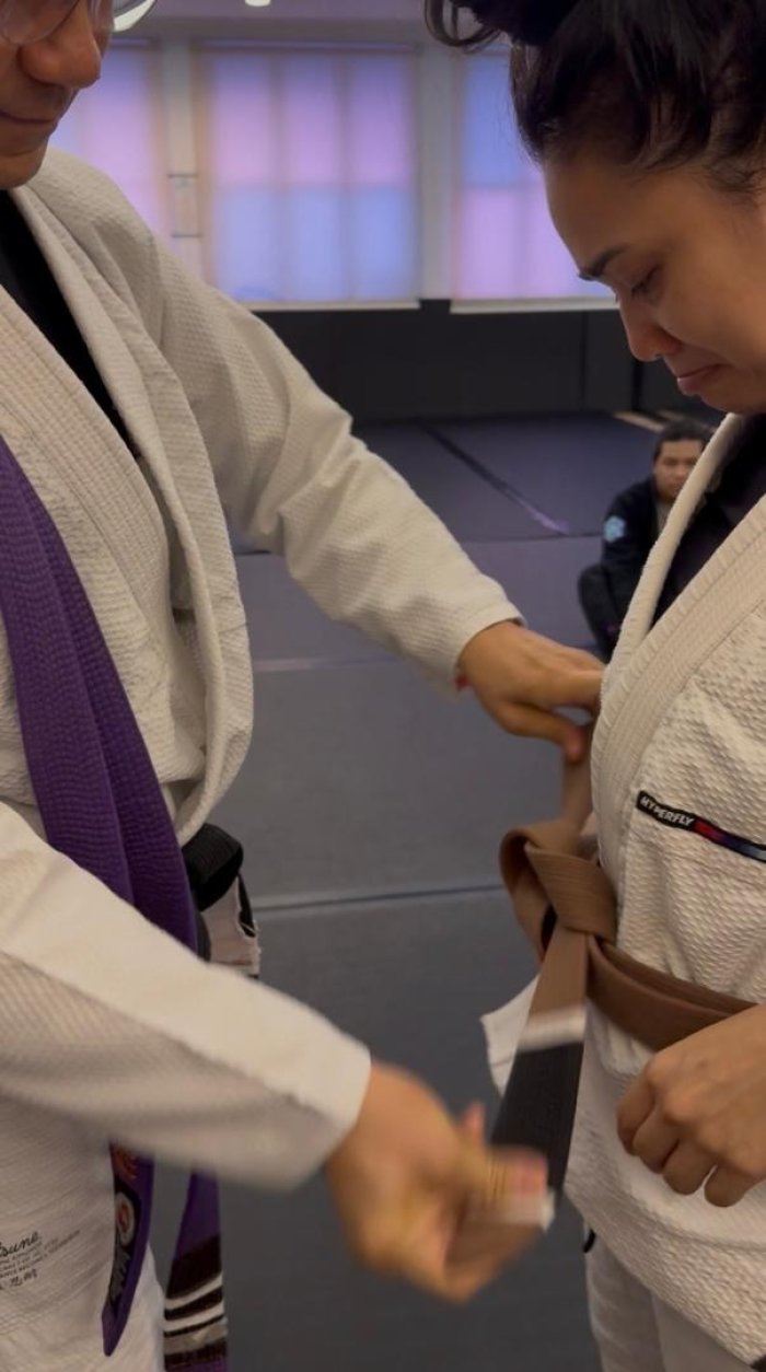Brown belt · September 3, 2026 · Promoted by Kwokyin Choo