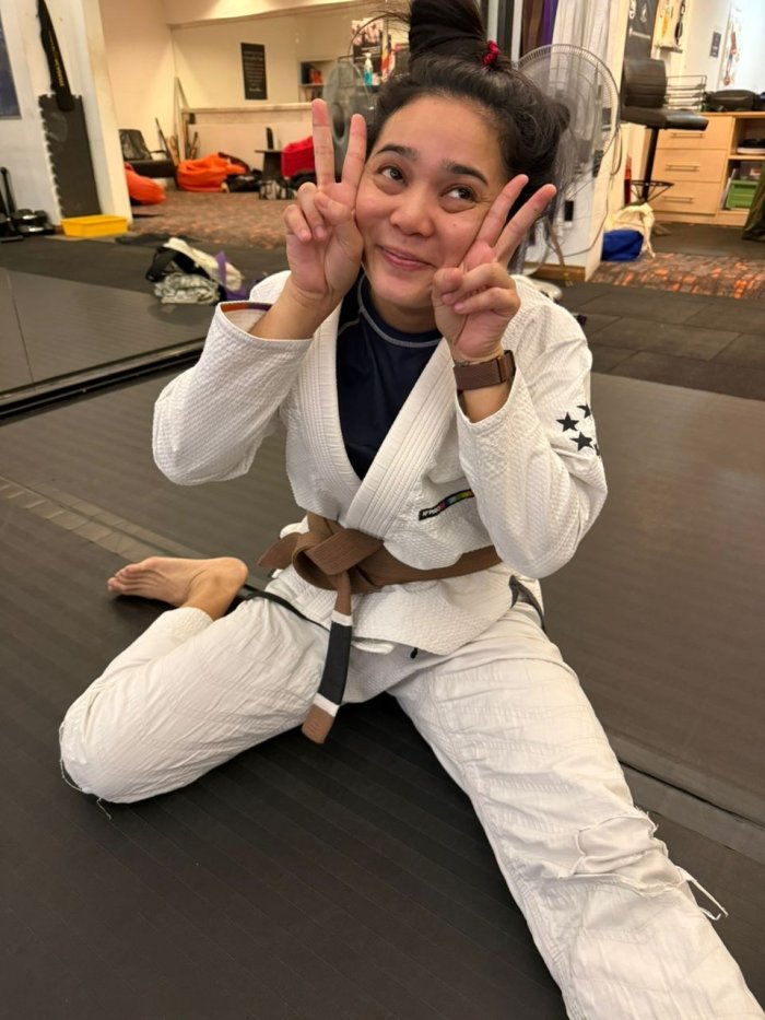Brown belt · September 3, 2026 · Promoted by Kwokyin Choo