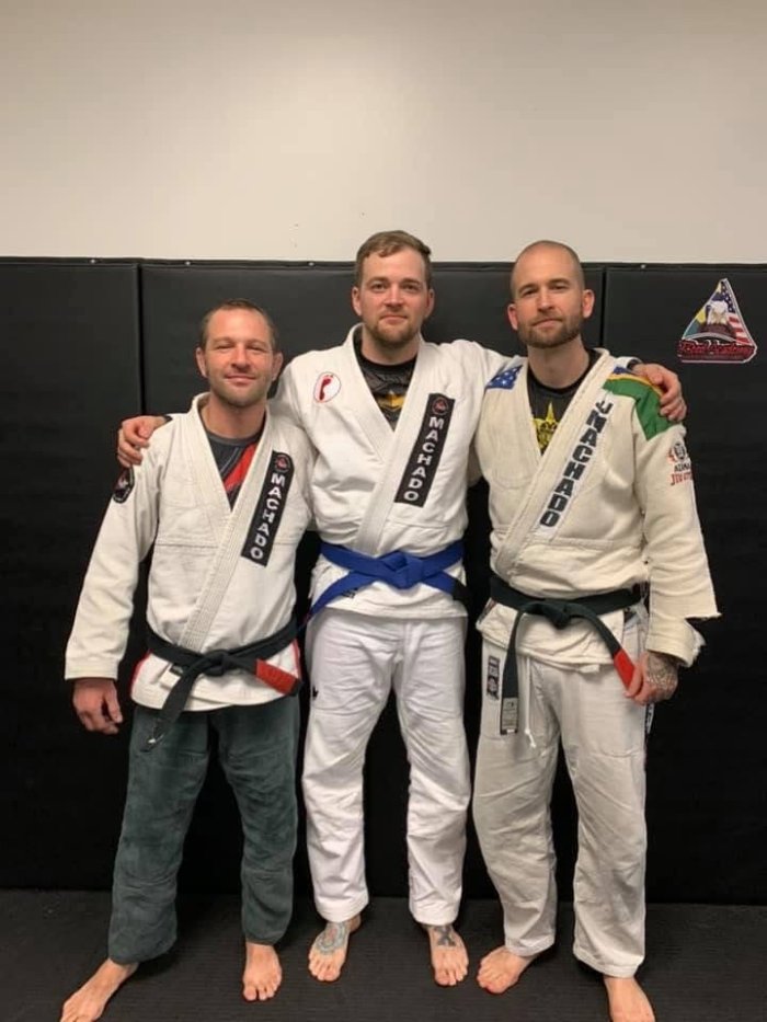 Blue belt · November 22, 2019 · Promoted by Charles Reed