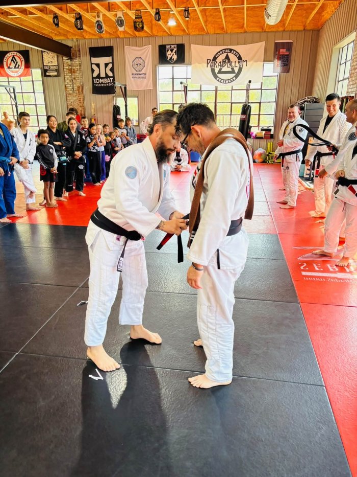 Black belt · September 7, 2026 · Promoted by Frank Rodriguez