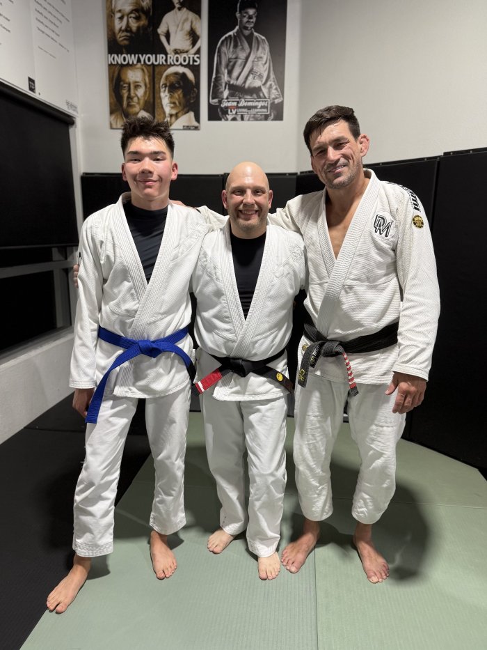 Black belt 1st degree · September 5, 2026 · Promoted by Demian Maia