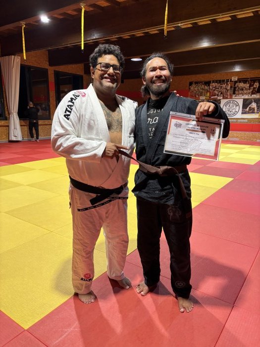 Brown belt · September 8, 2026 · Promoted by Marcio Brum da Silva