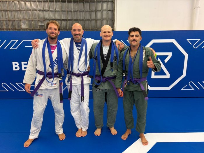 Purple belt · September 10, 2026 · Promoted by Sascha Ernst