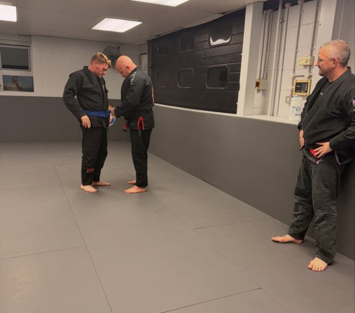 Blue belt · June 4, 2022 · Promoted by Aaron Rogers
