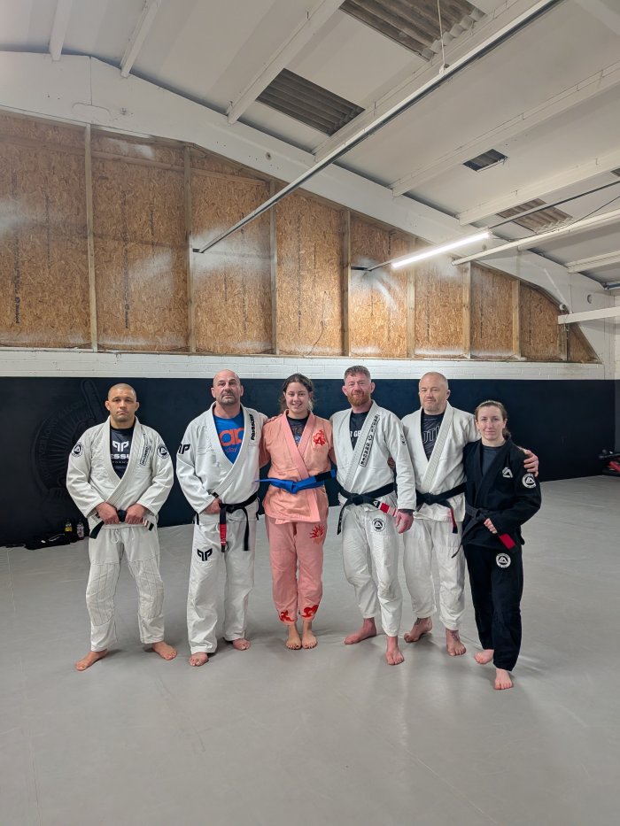 Blue belt · December 18, 2025 · Promoted by Kev Capel