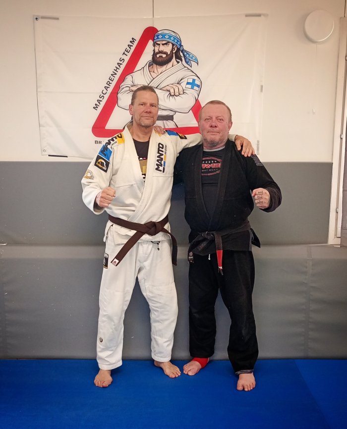 Brown belt · August 25, 2026 · Promoted by Janne Laine