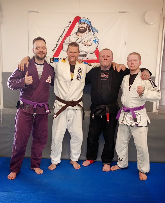 Brown belt · August 25, 2026 · Promoted by Janne Laine