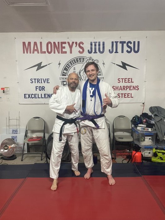 Purple belt · May 18, 2026 · Promoted by Robert Maloney