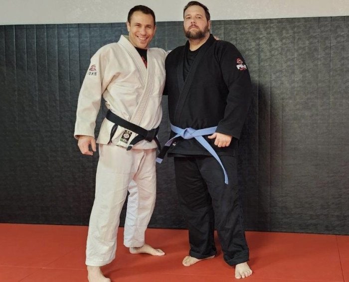 Blue belt · January 15, 2023 · Promoted by Matthew Pollino under Alberto Crane