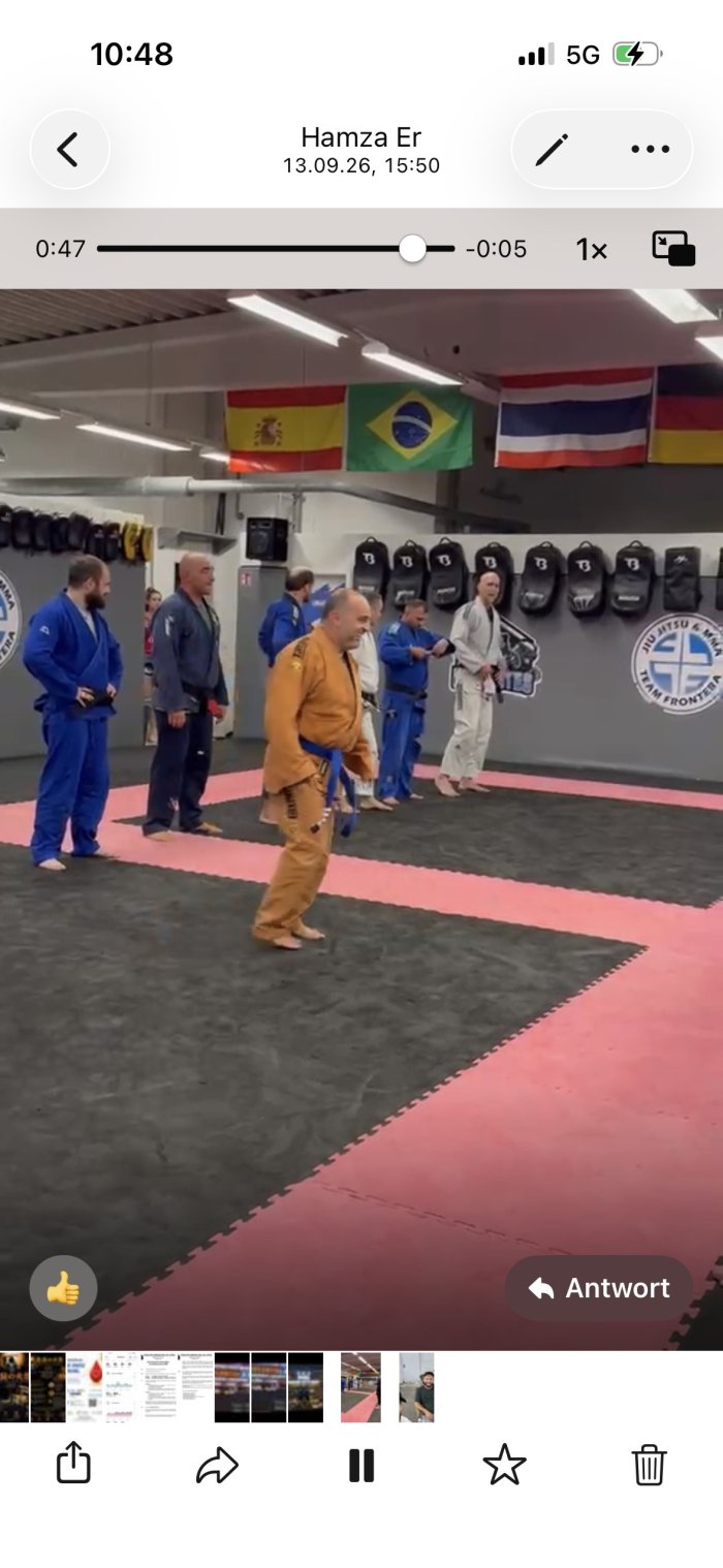 Blue belt · December 13, 2023 · Promoted by Peter Frontera