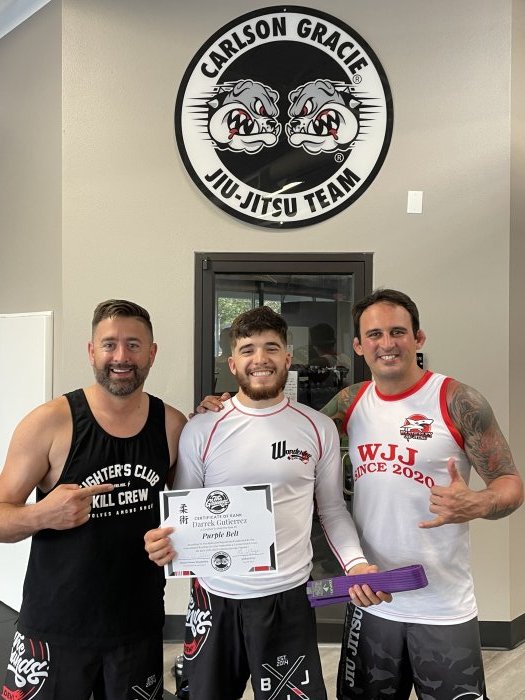 Purple belt · April 15, 2023 · Promoted by Joshua Frye