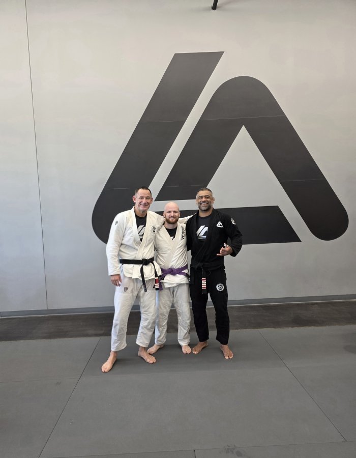 Purple belt · October 22, 2024 · Promoted by Renato Lustosa