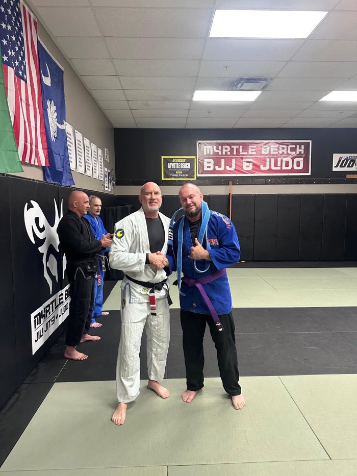 Purple belt · January 1, 2026 · Promoted by Alex