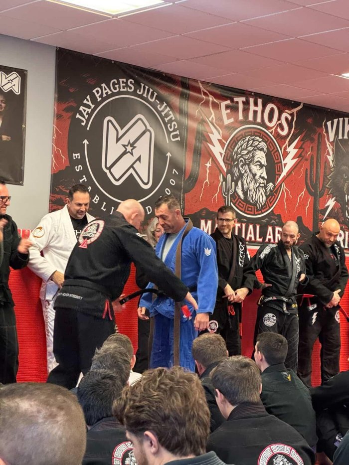 Black belt · December 13, 2025 · Promoted by Wyatt Shepard
