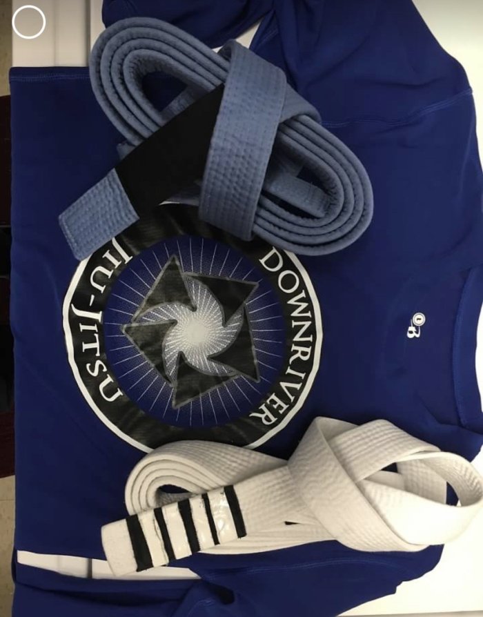 Blue belt · May 21, 2018 · Promoted by Brent Insco