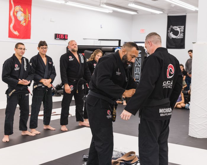 Black belt · September 19, 2026 · Promoted by Chris Fisher