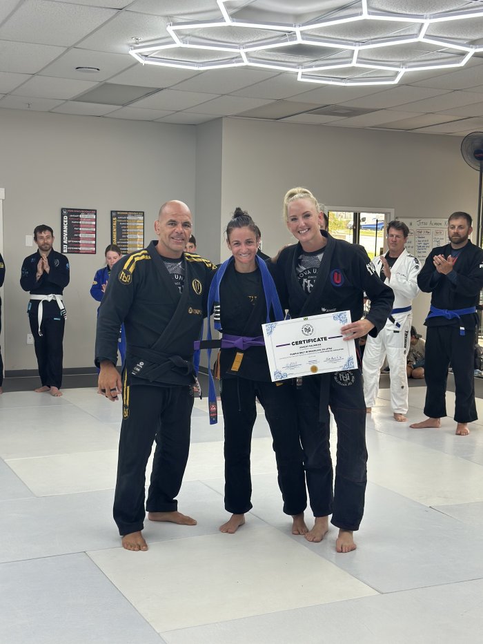 Purple belt · July 11, 2026 · Promoted by Danilo Cherman