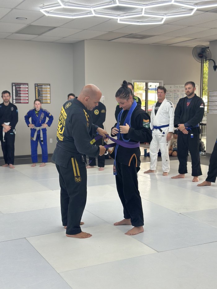 Purple belt · July 11, 2026 · Promoted by Danilo Cherman